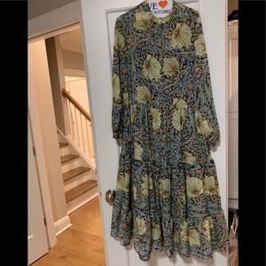 Morris & Co xH&M floral dress size 8
